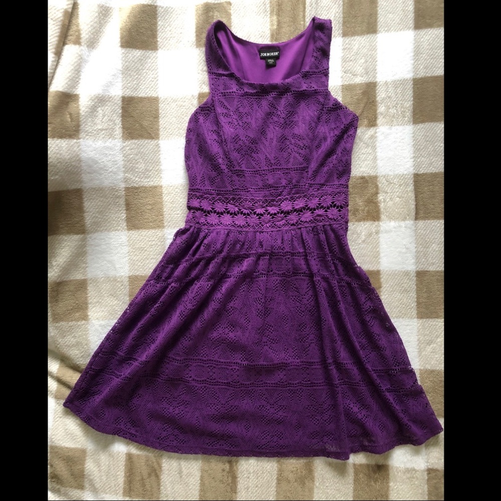 Purple dress